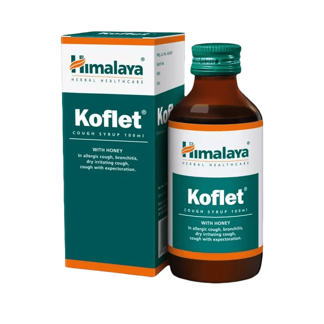 Himalaya Koflet Syrup, 100ml - Vaids Pharmacy