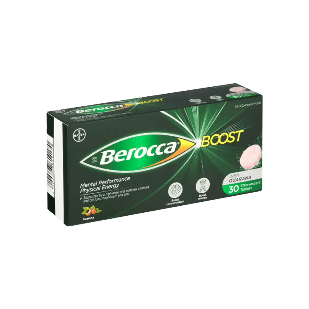 Berocca Boost Effervescent Tablets, 30's - Vaids Pharmacy