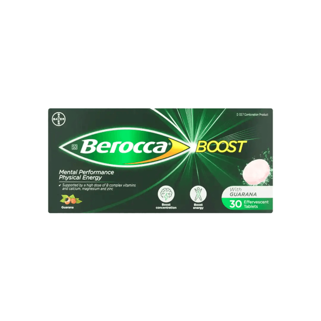 Berocca Boost Effervescent Tablets, 30's - Vaids Pharmacy