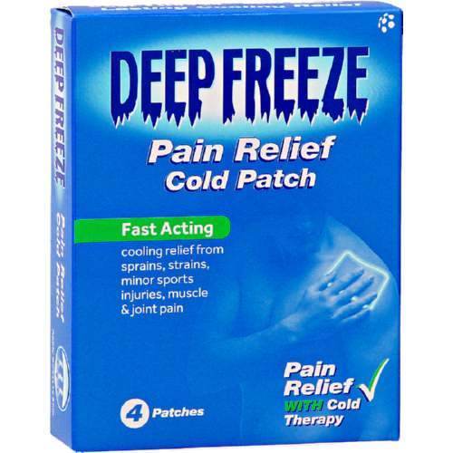 Deep Freeze Cold Patch Pouch, 4's - Vaids Pharmacy