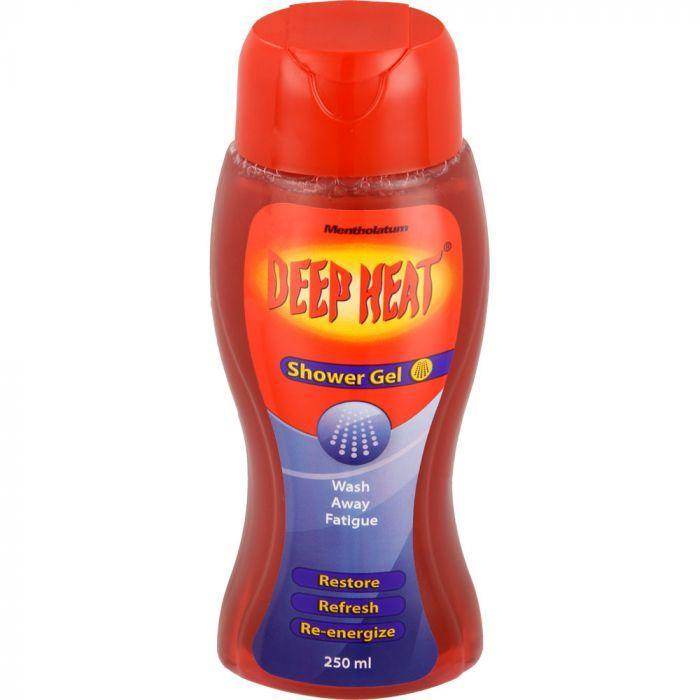 Deep Heat Shower Gel, 250ml - Vaids Pharmacy
