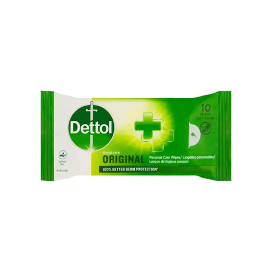 Dettol Wet Wipes, 10's - Vaids Pharmacy