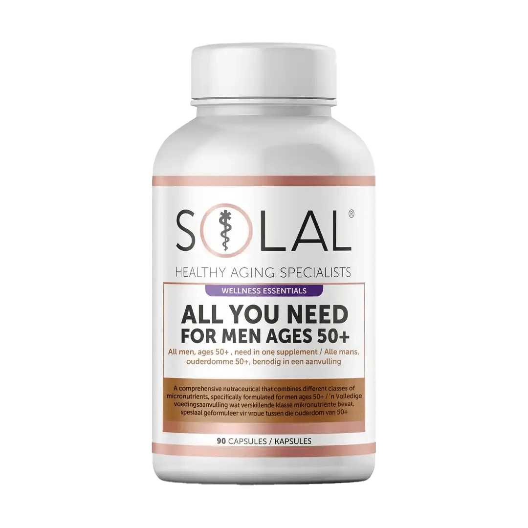 Solal All For You For Men Ages 50+ Capsules, 90's - Vaids Pharmacy
