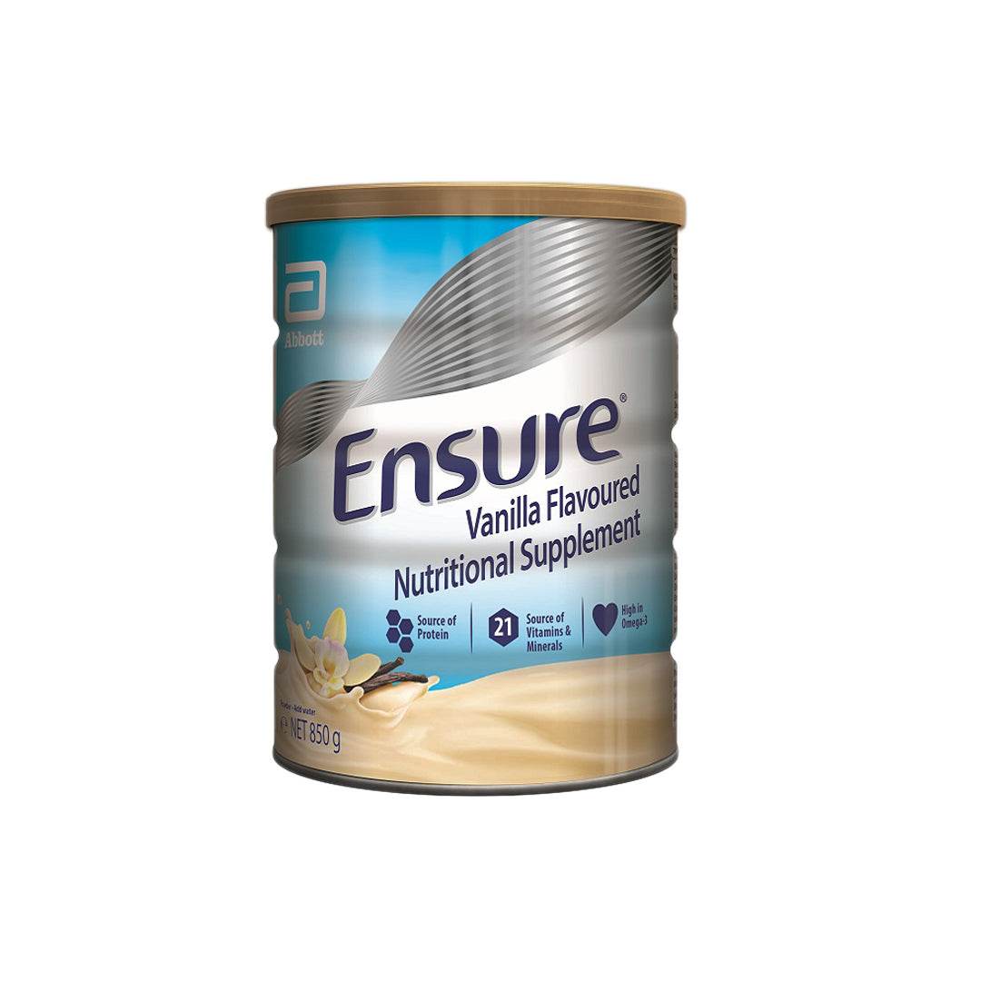 Ensure Nutrition Shake Vanilla, 850g - Vaids Pharmacy
