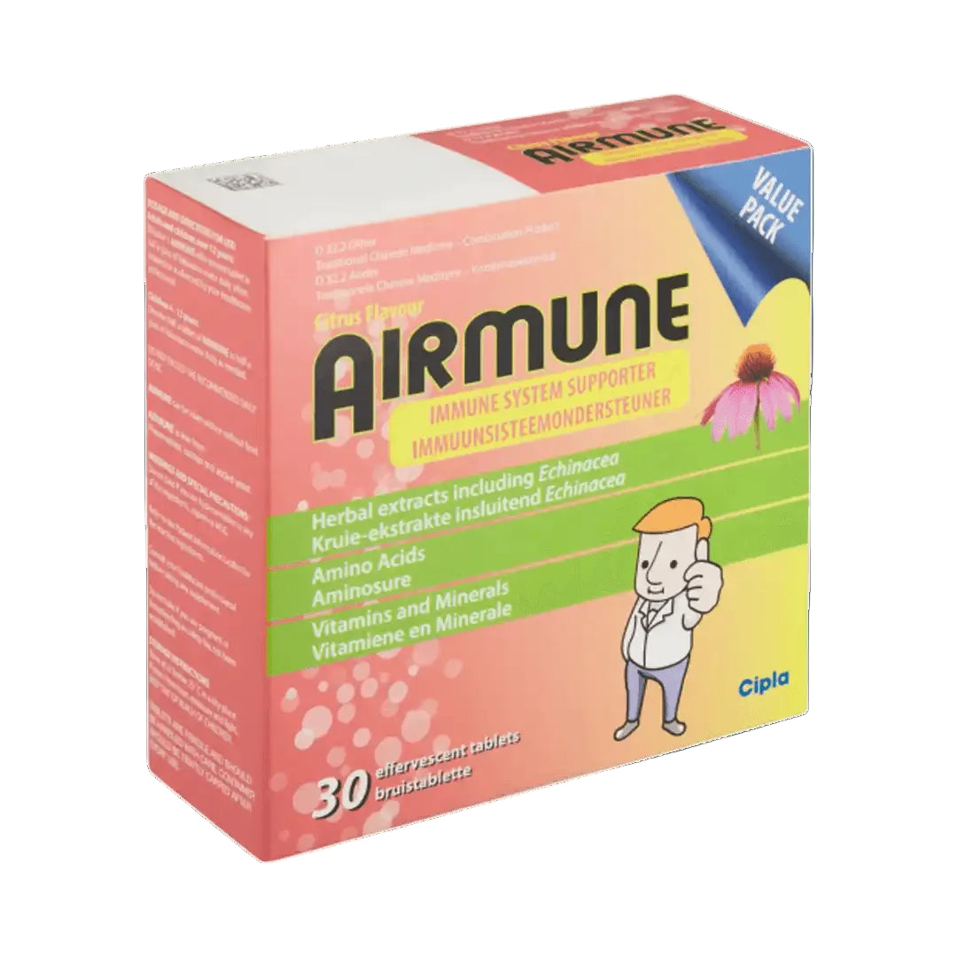 Airmune Effervescent Tablets, 30's - Vaids Pharmacy