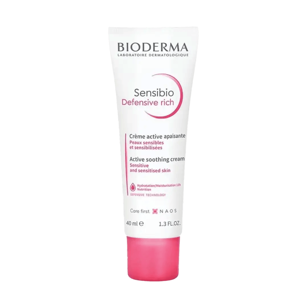 Bioderma Sensibio Defensive Rich Cream, 40ml - Vaids Pharmacy