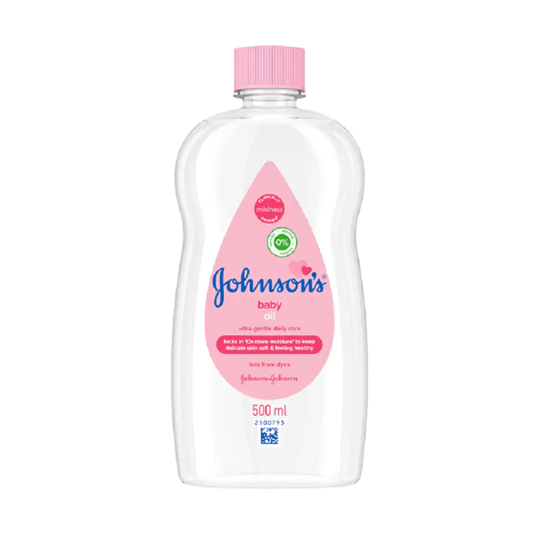 Johnson's Baby Oil, 500ml - Vaids Pharmacy