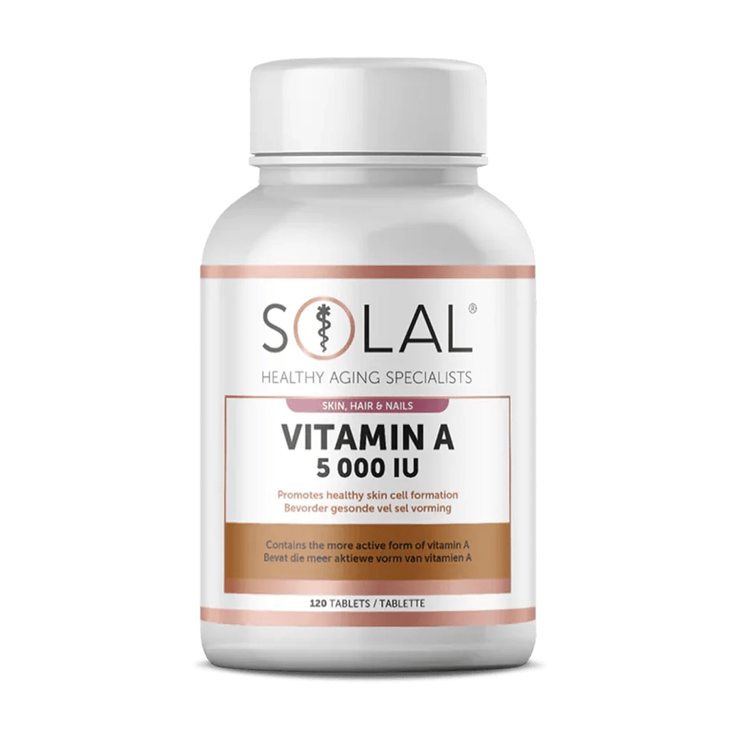 Solal Vitamin A 5000 IU Tablet, 120's - Vaids Pharmacy