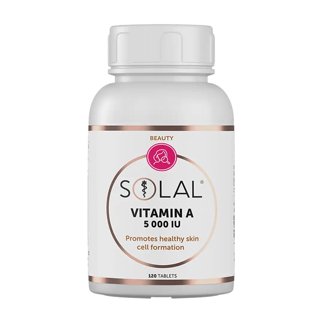 Solal Vitamin A 5000 IU Tablet, 120's - Vaids Pharmacy