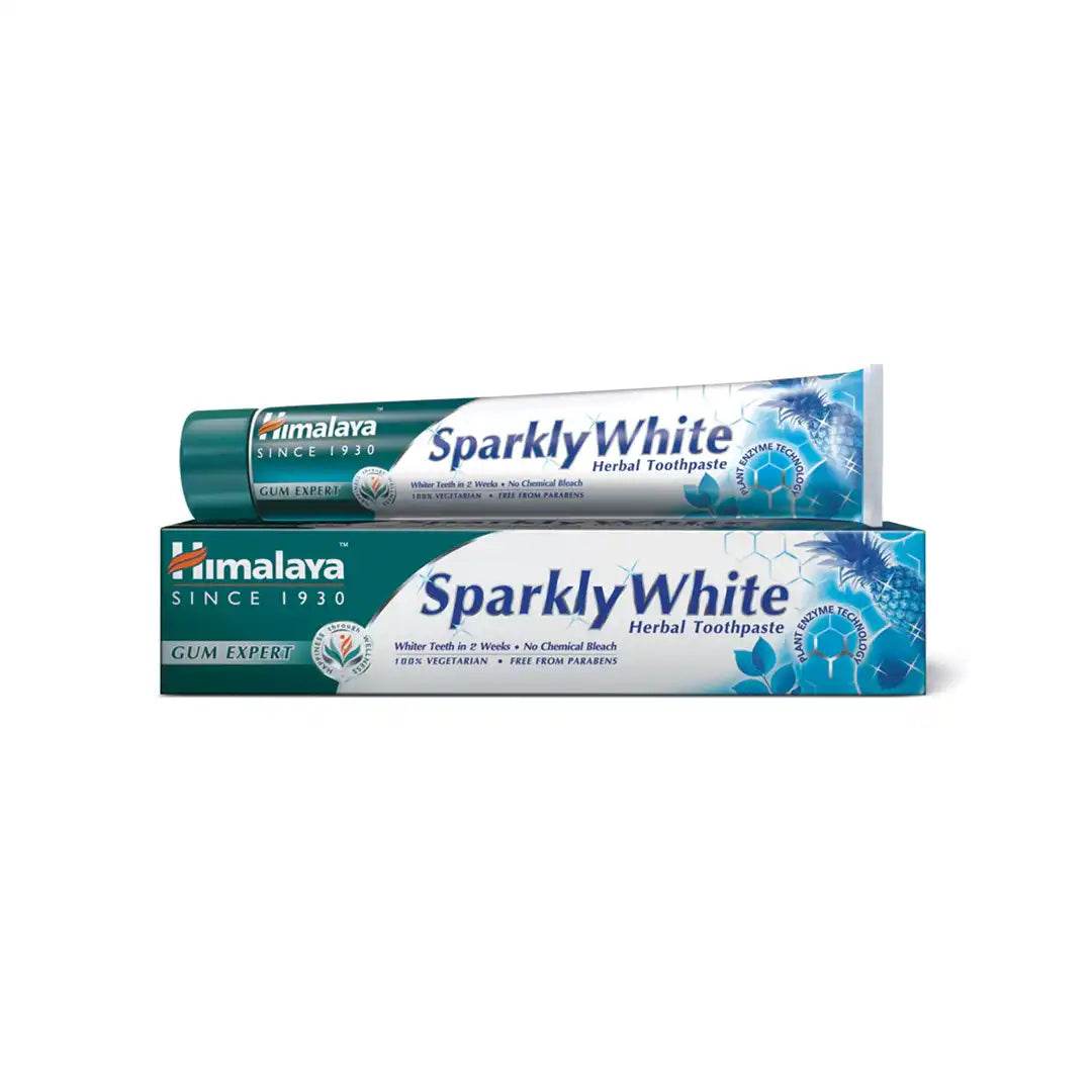 Himalaya Toothpaste Sparkly White Herbal, 75ml - Vaids Pharmacy