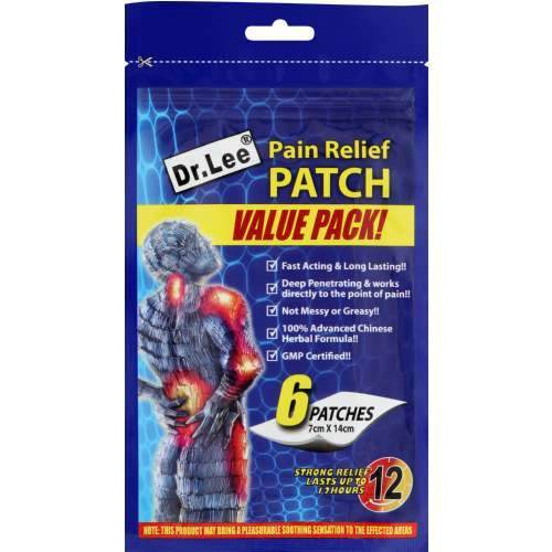Dr. Lee Pain Relief Patches 6's - Vaids Pharmacy