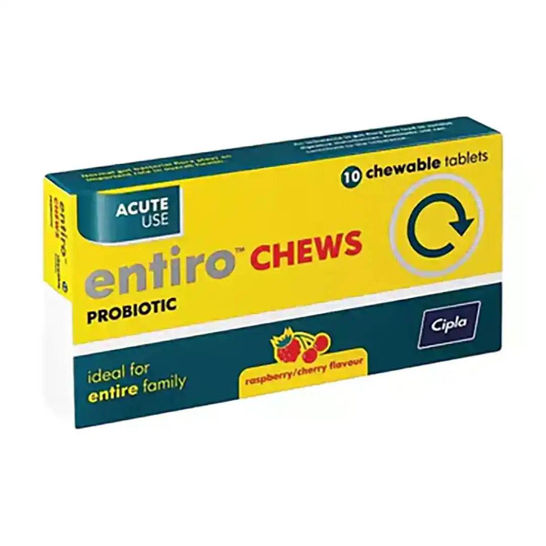 Entiro Probiotic Chew, 10's - Vaids Pharmacy