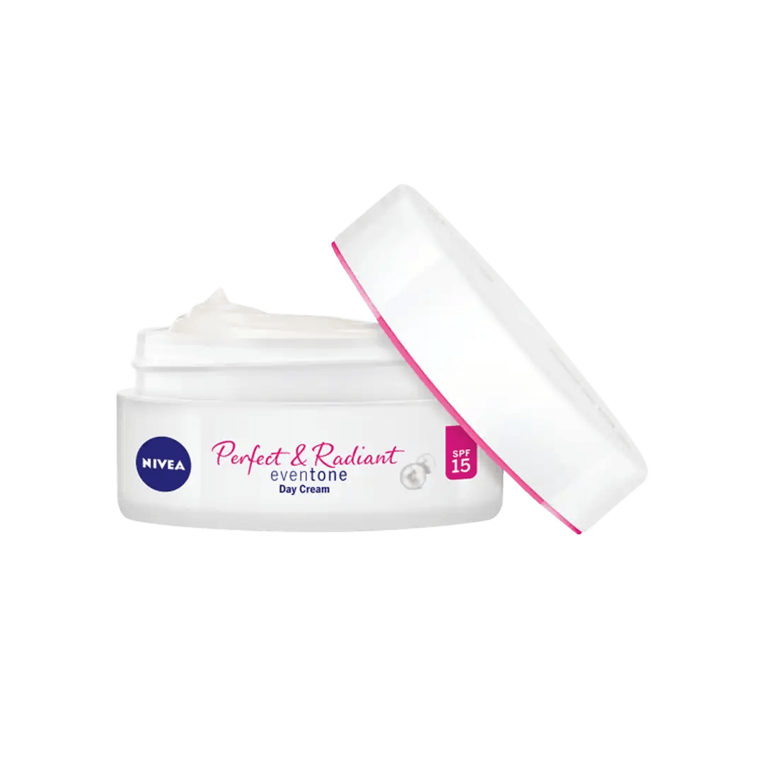 Nivea Perfect & Radiant Facial Day Cream SPF15, 50ml - Vaids Pharmacy