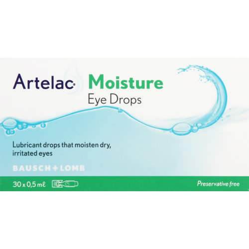 Bausch+Lomb Artelac Moisture Eye Drops 0.5ml, 30's - Vaids Pharmacy