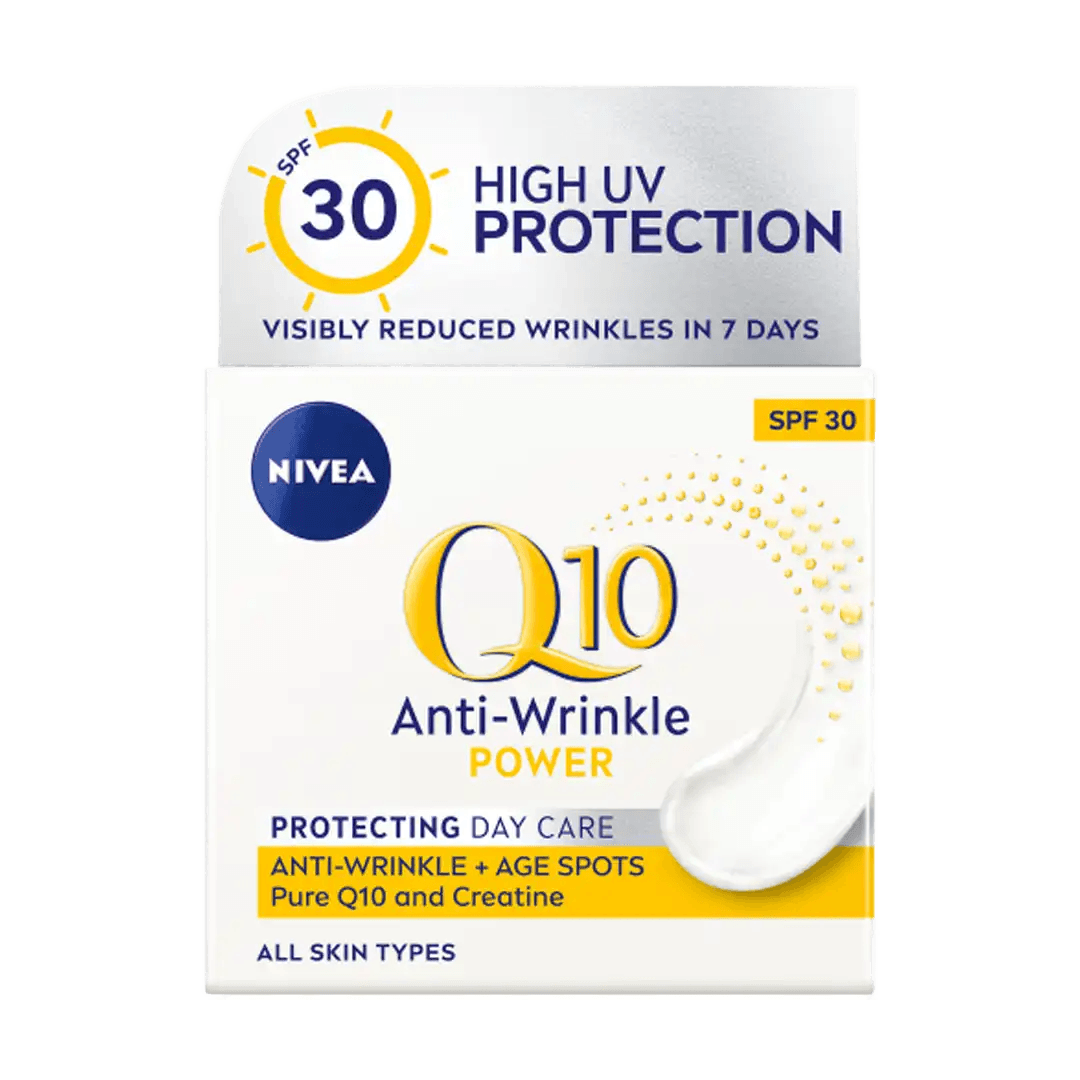 Nivea Q10 Plus Anti-Wrinkle Extra Protection Day Cream, 50ml - Vaids Pharmacy