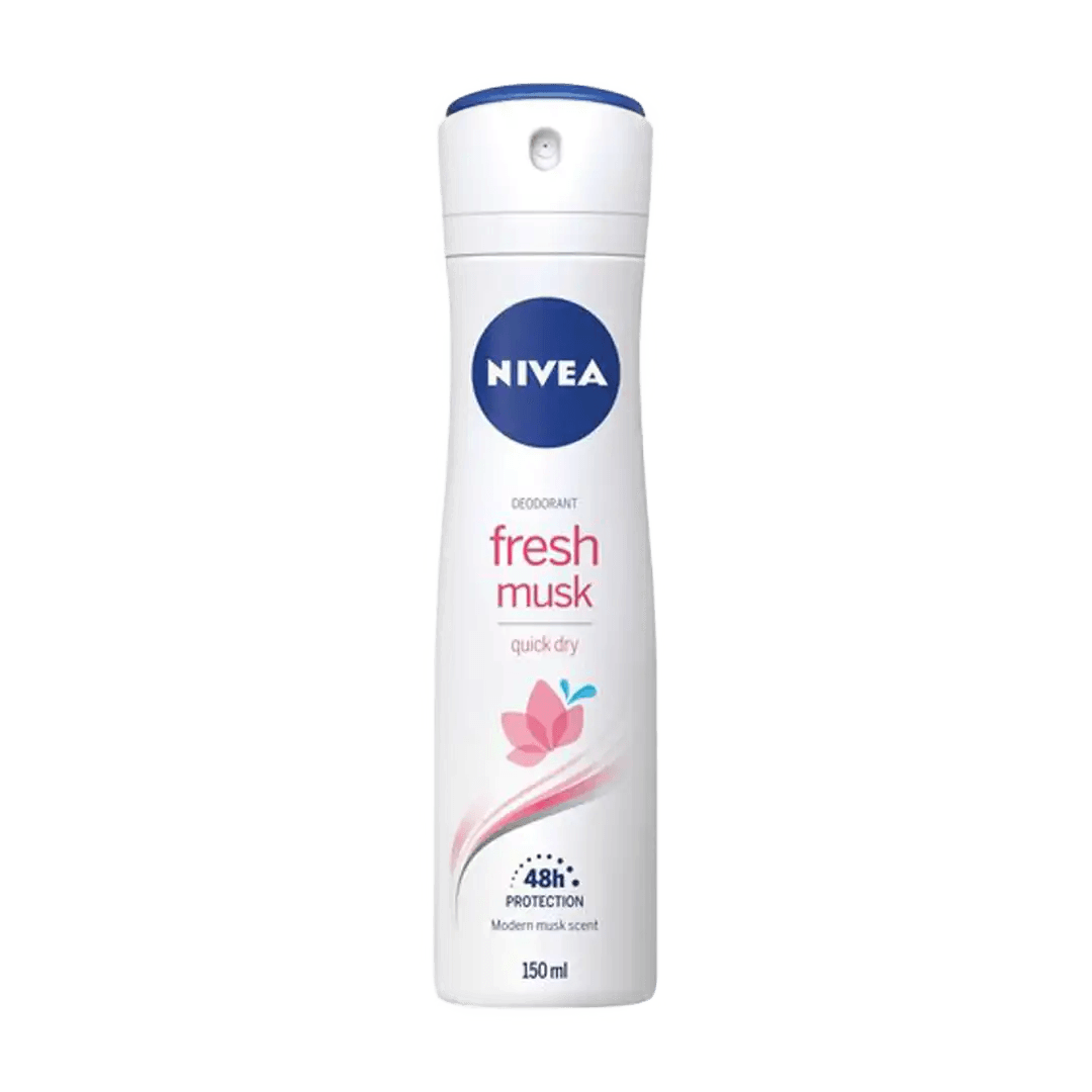 Nivea Women Deodorant Fresh Musk, 150ml - Vaids Pharmacy