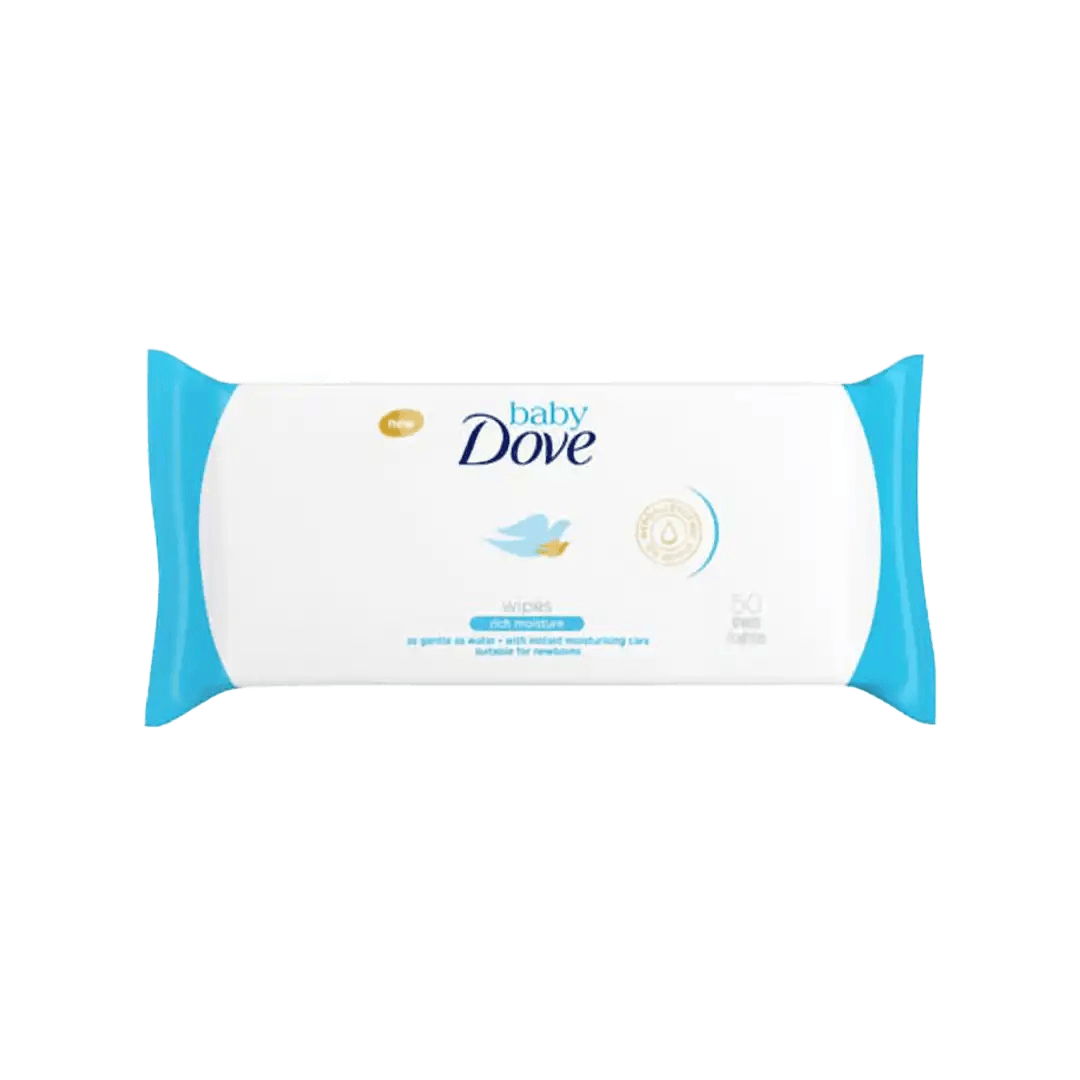 Dove Baby Wipes Rich Moisture 50's - Vaids Pharmacy