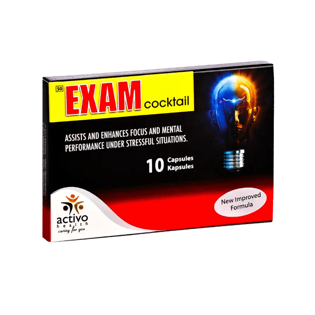 Activo Exam Cocktail Capsules, 10's - Vaids Pharmacy