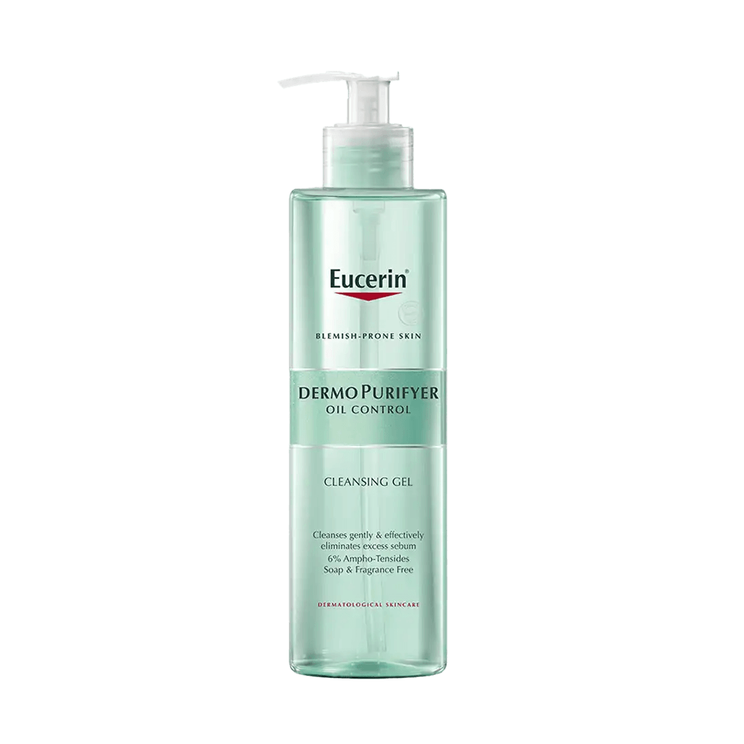 Eucerin DermoPurifyer Oil Control Cleansing Gel, 400ml - Vaids Pharmacy