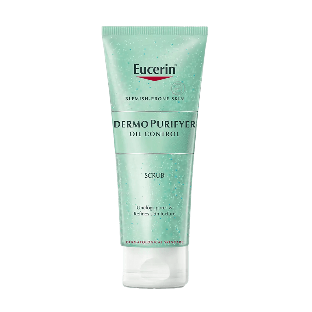 Eucerin DermoPurifyer Oil Control Scrub, 100ml - Vaids Pharmacy