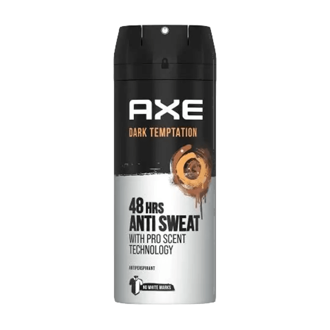 Axe Dark Temptation Antiperspirant Aerosol, 150ml - Vaids Pharmacy