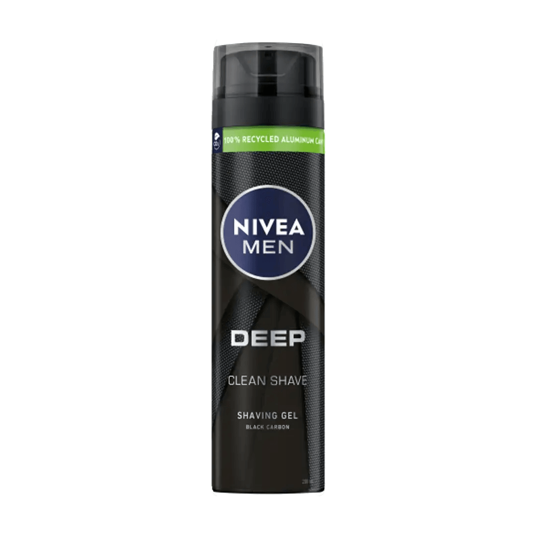 Nivea Men Deep Clean Shaving Gel, 200ml - Vaids Pharmacy