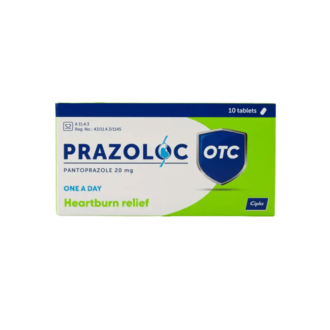Prazoloc OTC 20mg Tablets, 10's - Vaids Pharmacy