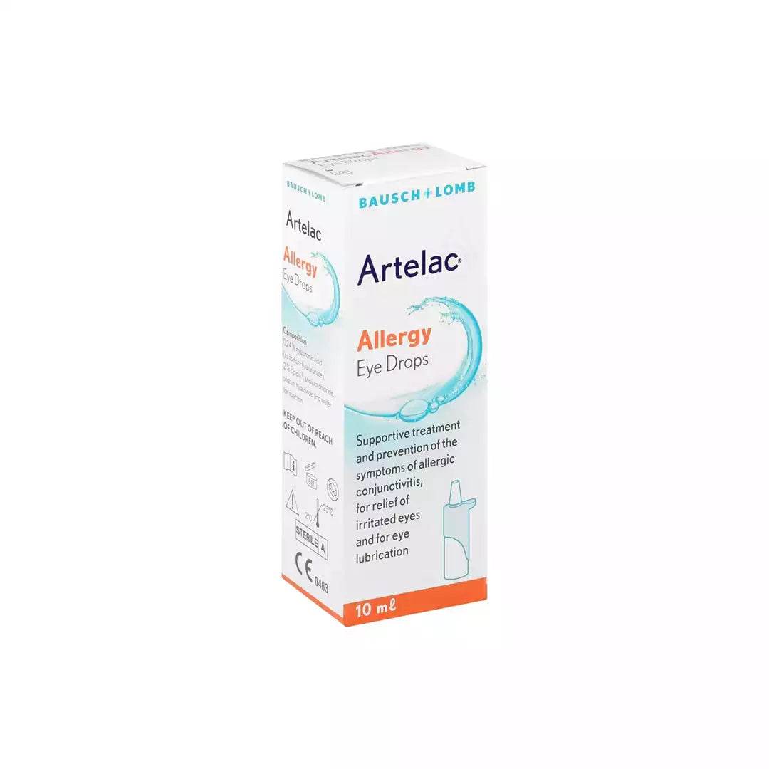 Bausch+Lomb Artelac Allergy Eye Drops, 10ml - Vaids Pharmacy