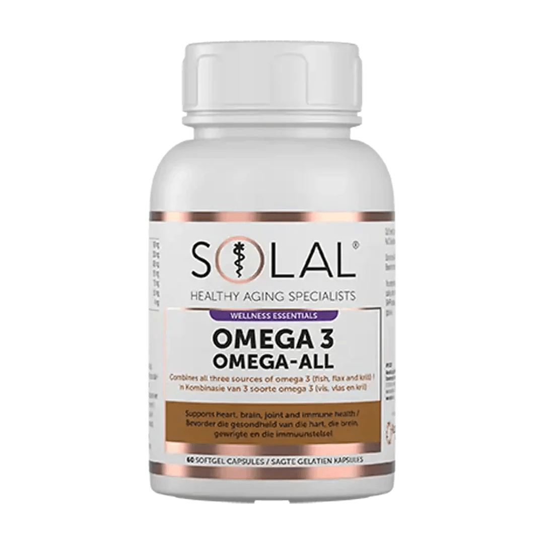 Solal Omega 3 Omega-All Capsules, 60's - Vaids Pharmacy