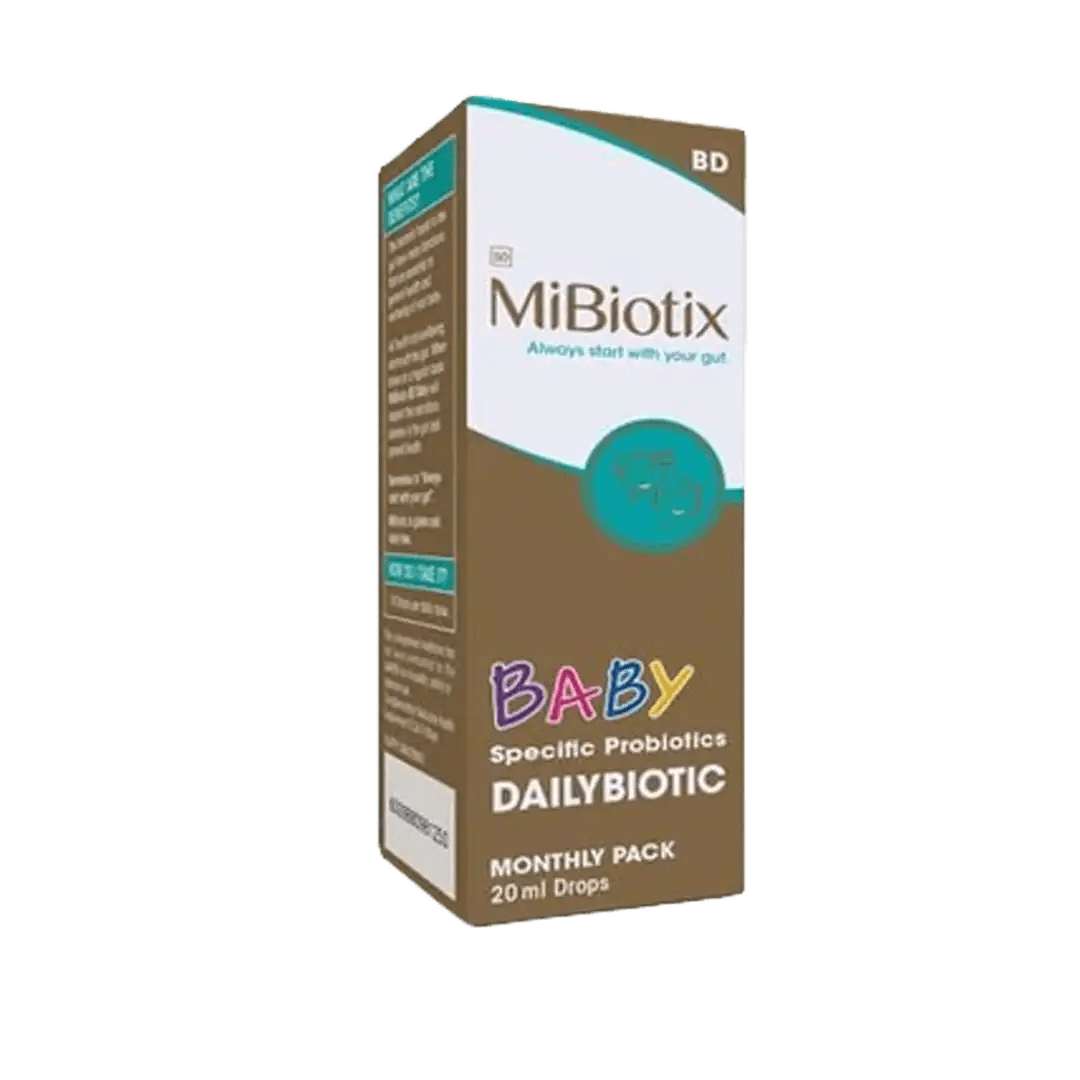 Mibiotix Baby Dailybiotic Drops, 20ml - Vaids Pharmacy
