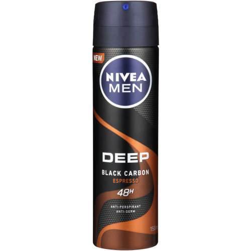 Nivea Men Deep Espresso Deodorant, 150ml - Vaids Pharmacy