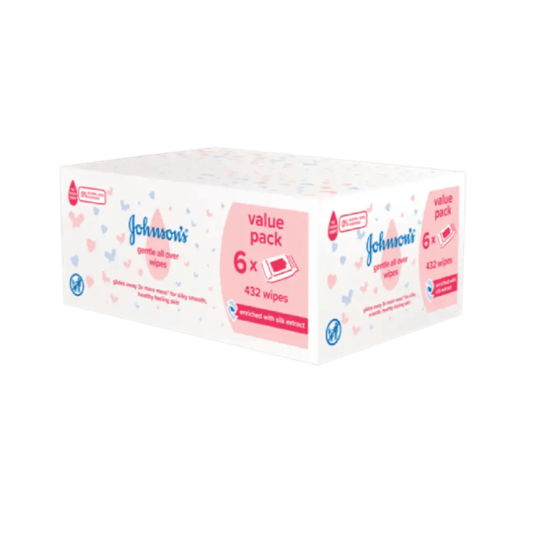 Johnson's Baby Wipes Gentle All Over, 432's - Vaids Pharmacy