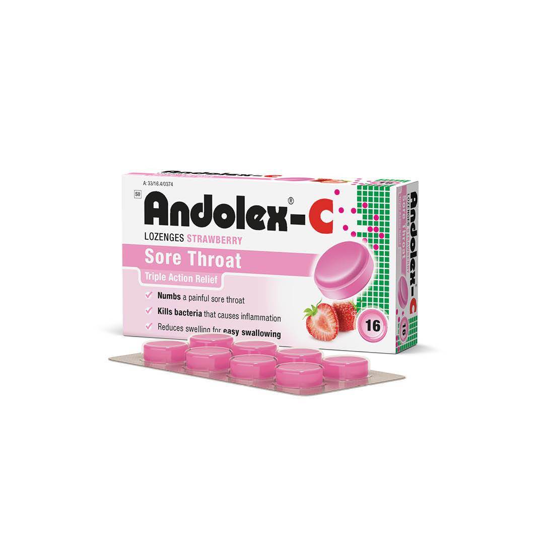 Andolex-C Lozenges Assorted, 16's - Vaids Pharmacy