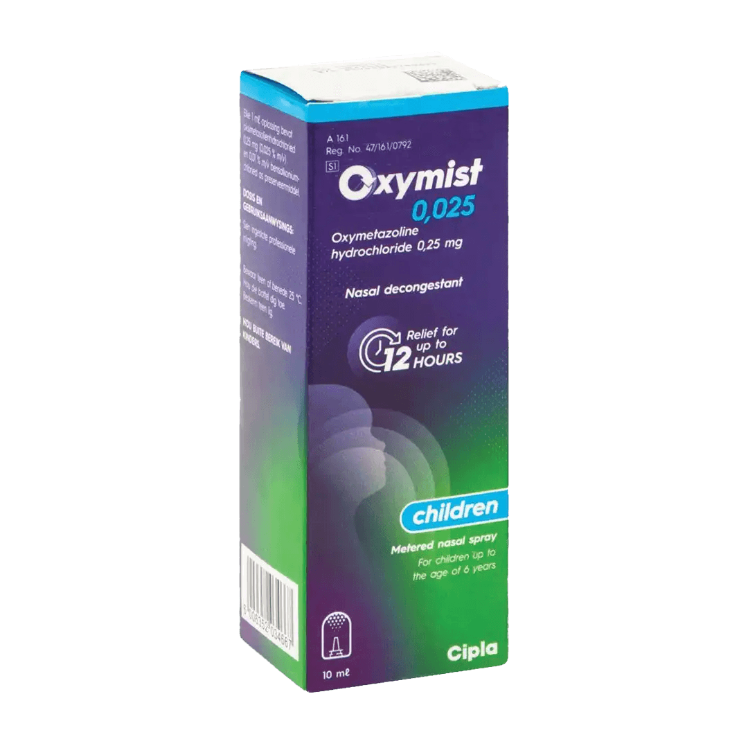 Oxymist Child 0.025mg/ml Nasal Spray, 10ml - Vaids Pharmacy
