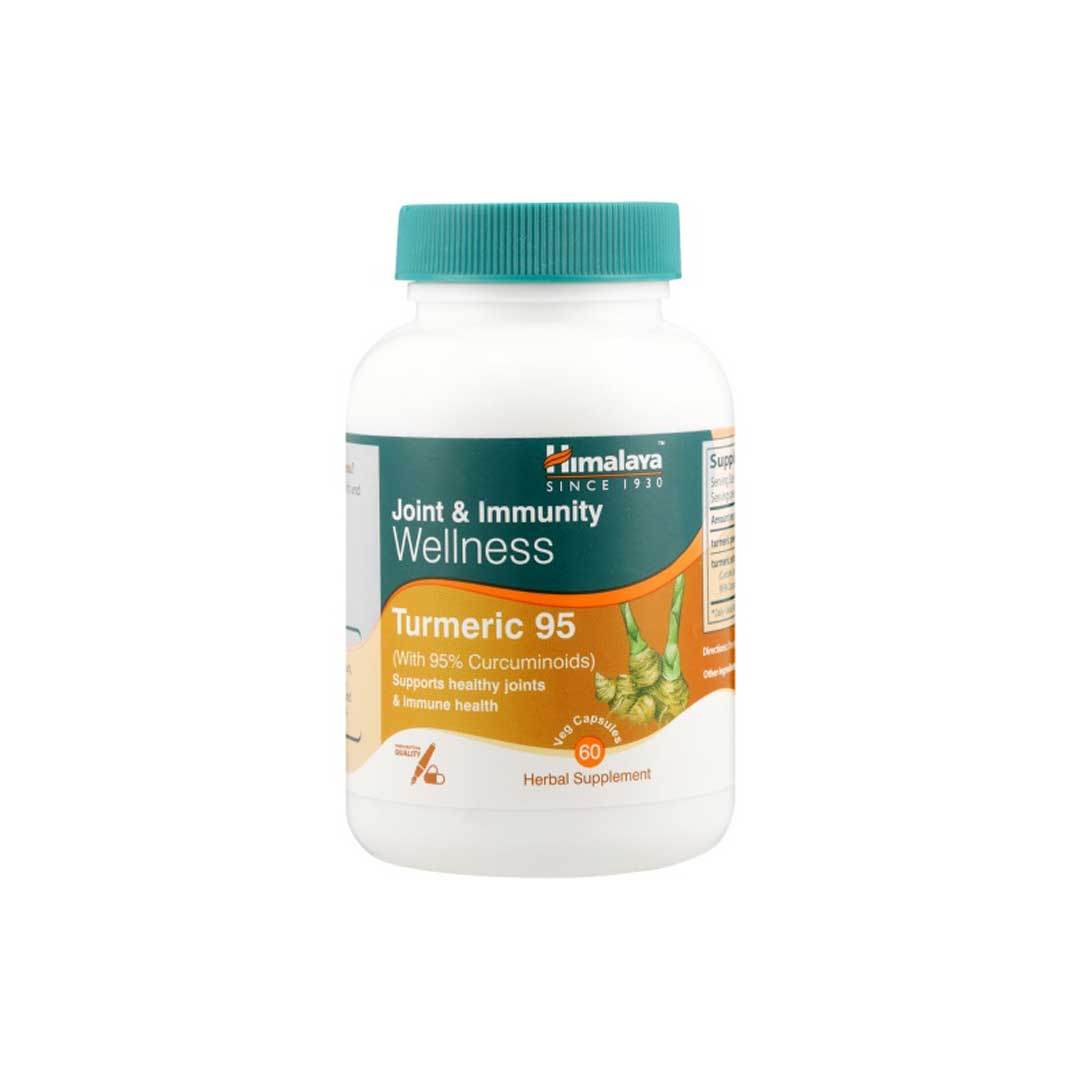 Himalaya Tumeric 95 With Curcumin Capsules, 60's - Vaids Pharmacy