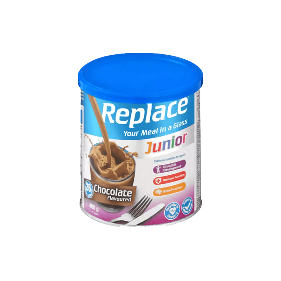 Replace Junior Assorted Flavours, 400g - Vaids Pharmacy