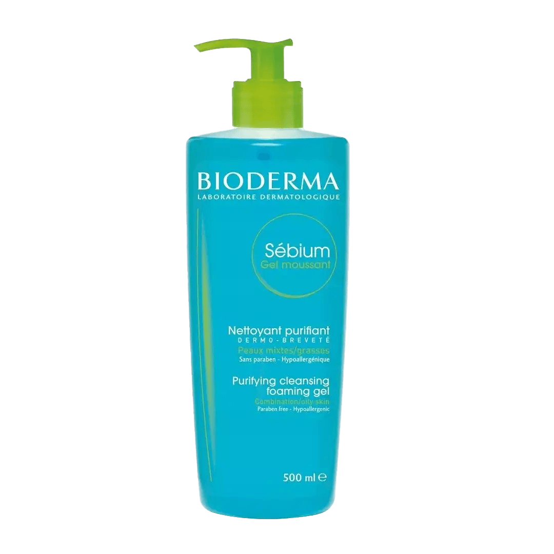 Bioderma Sébium Purifying Cleansing Foaming Gel, 500ml - Vaids Pharmacy