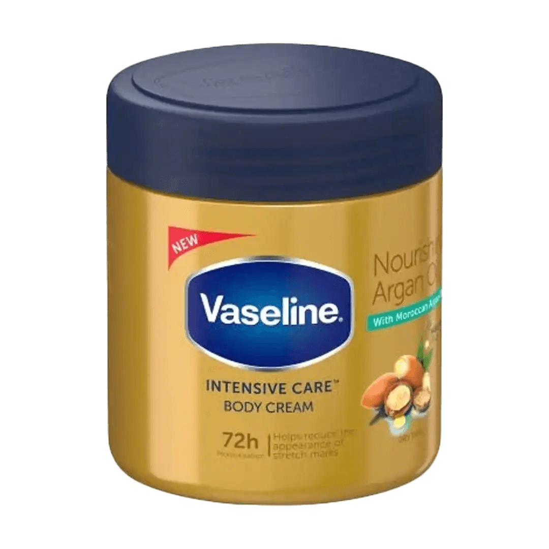 Vaseline Intensive Care Argan Oil Body Cream, 400ml - Vaids Pharmacy
