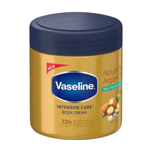 Vaseline Intensive Care Argan Oil Body Cream, 400ml - Vaids Pharmacy