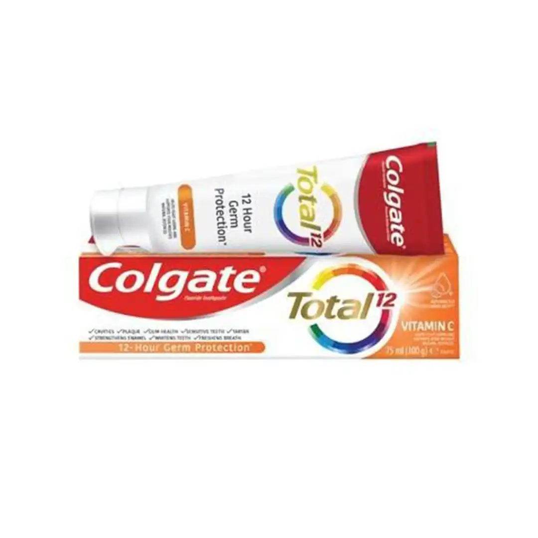 Colgate Total Vitamin C Toothpaste, 75ml - Vaids Pharmacy