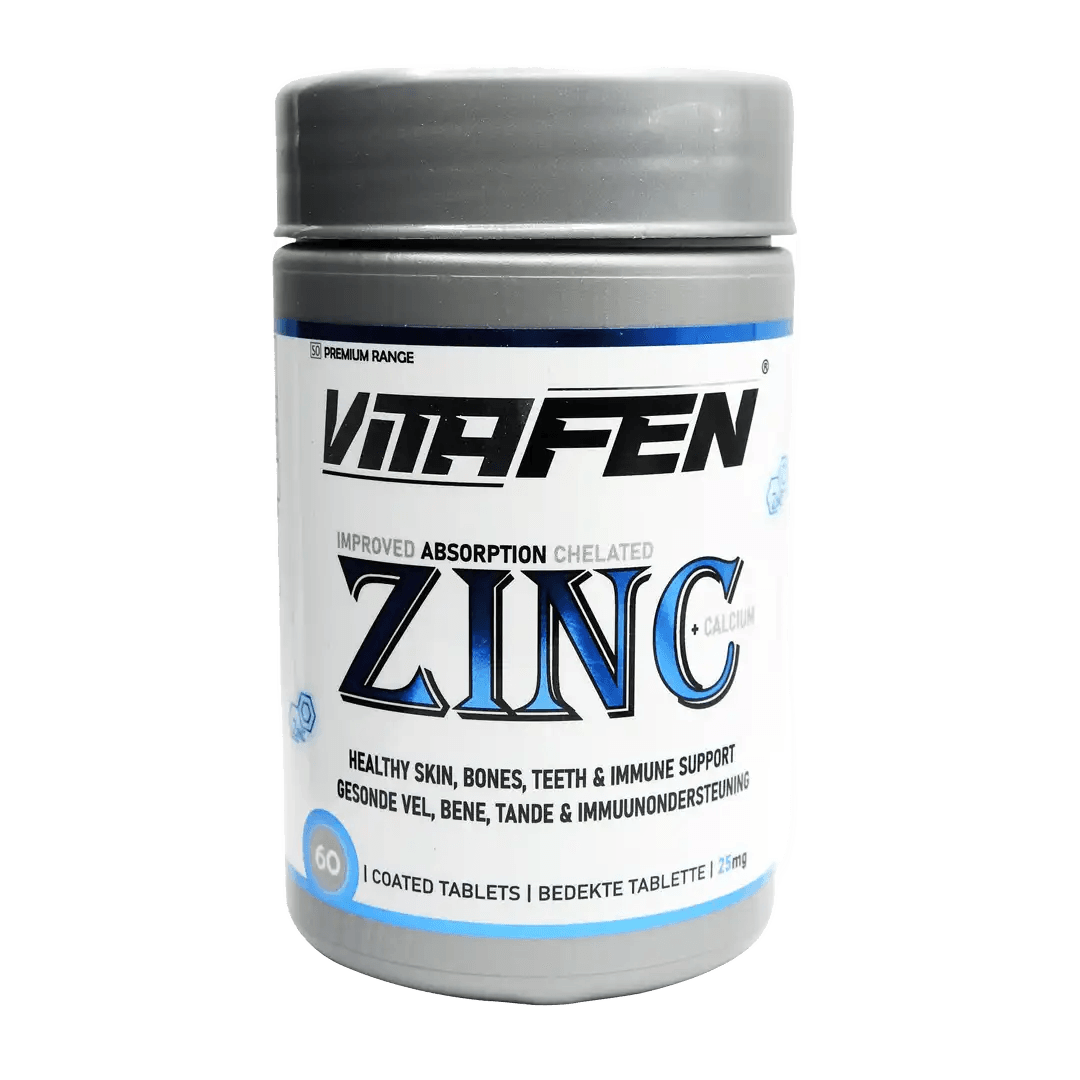 Vitafen Zinc Forte & Calcium Tablets, 60's - Vaids Pharmacy
