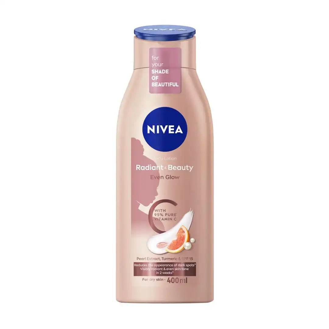 Nivea Radiant & Beauty Even Glow Body Lotion, 400ml - Vaids Pharmacy