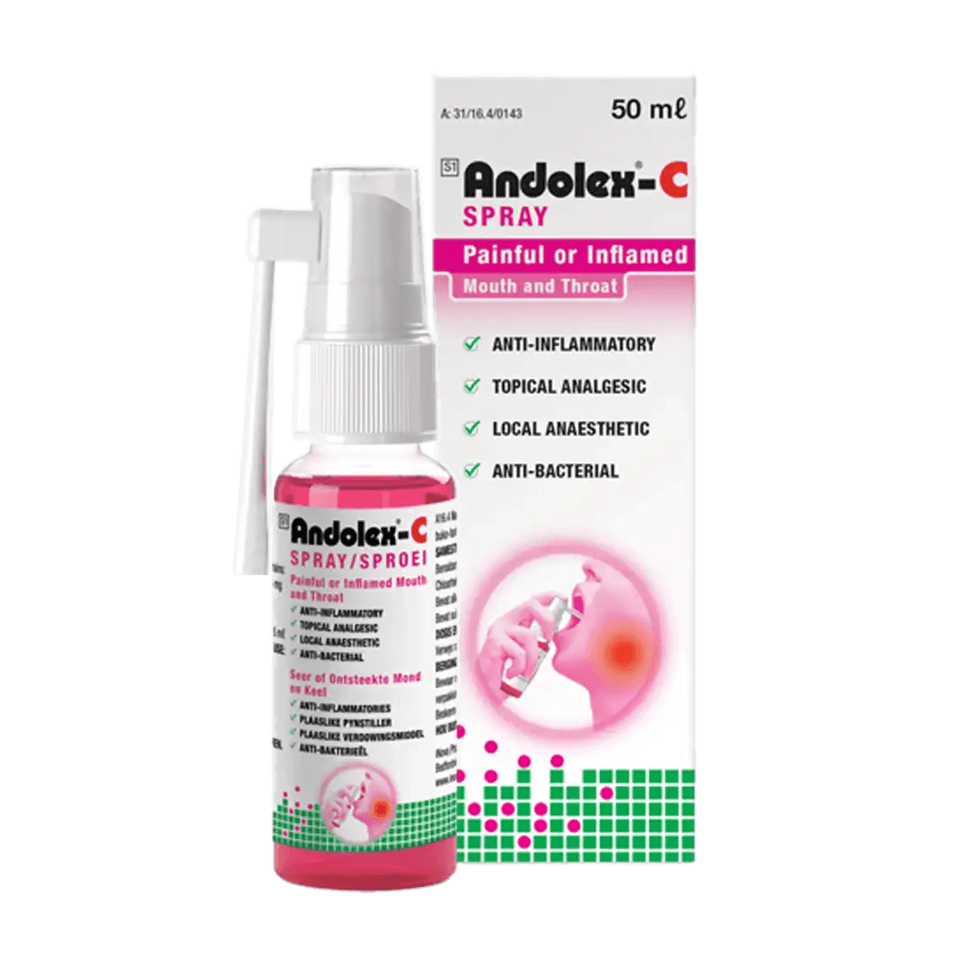 Andolex-C Oral Spray, 50ml - Vaids Pharmacy