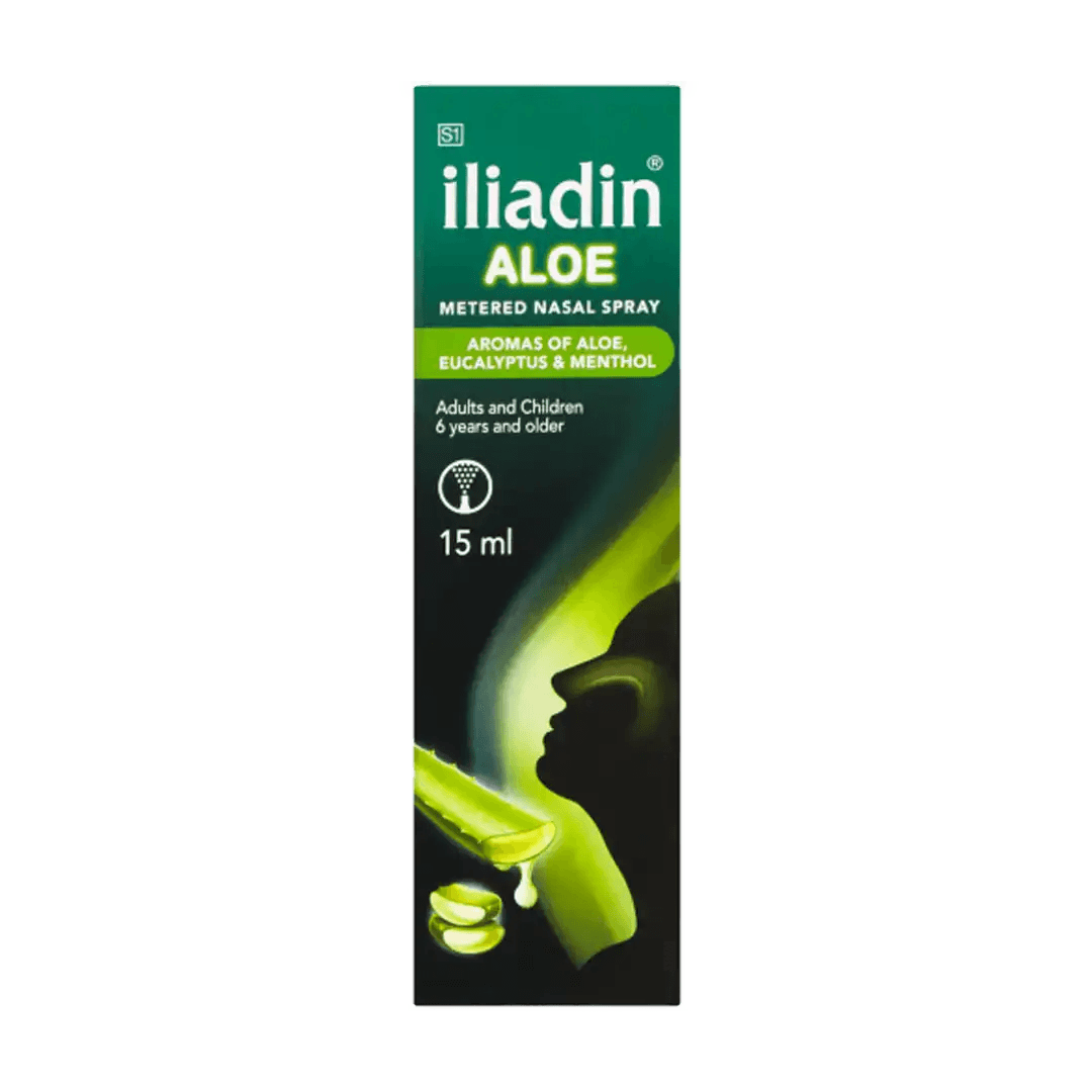 Iliadin Nasal Spray with Aloe, 15ml - Vaids Pharmacy