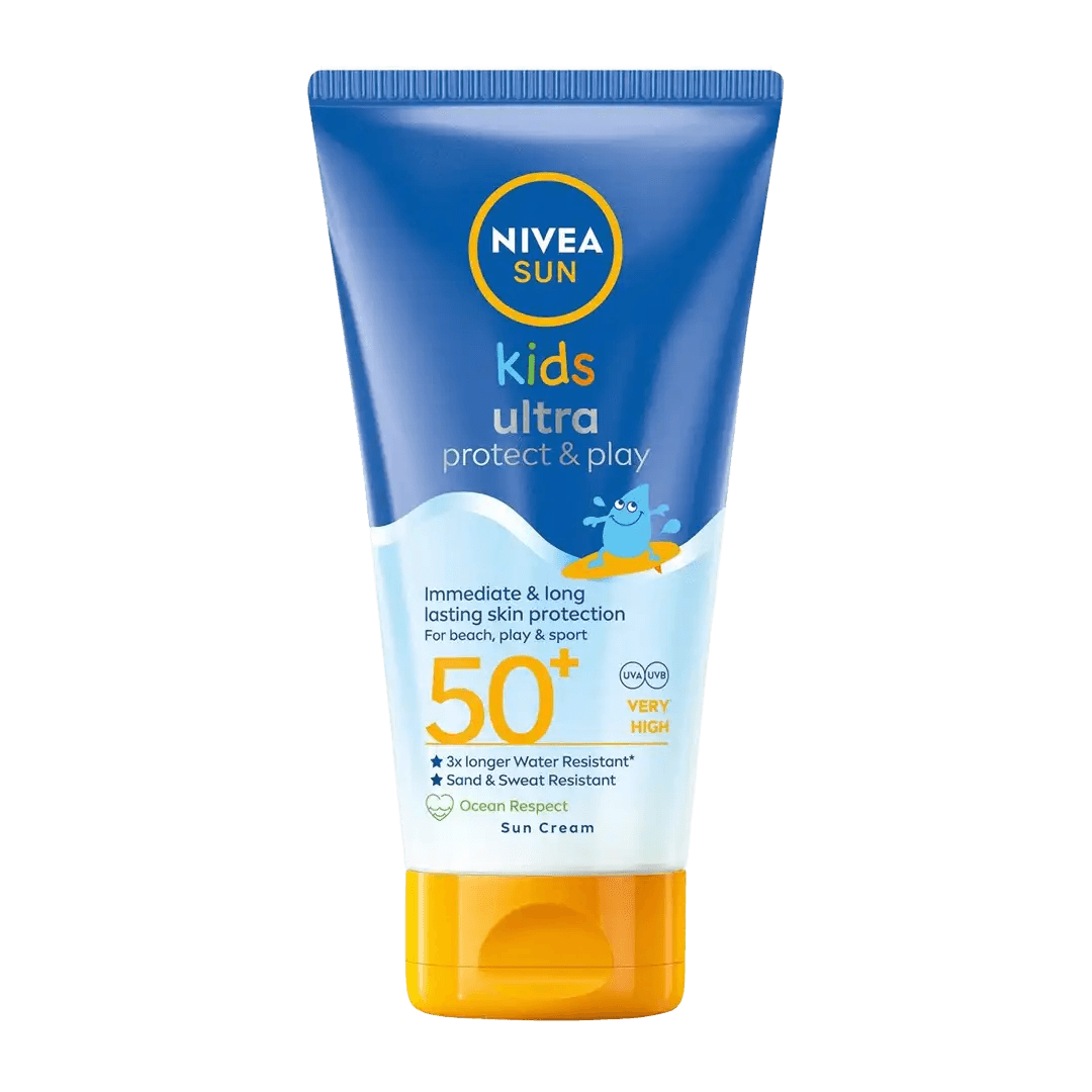 Nivea Sun SPF 50+ Kids Protect and Play Sun SPF50, 150 ml - Vaids Pharmacy