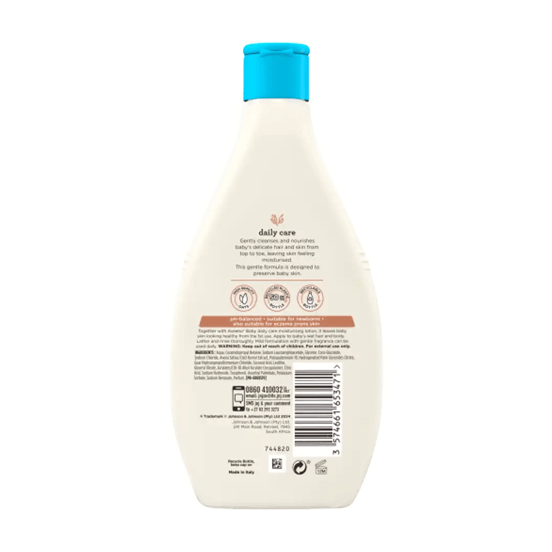 Aveeno Baby Daily Care Hair & Body Wash, 400ml - Vaids Pharmacy