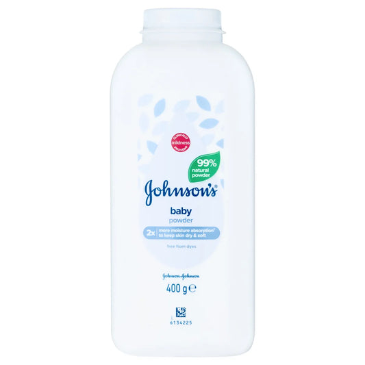 Johnson's Baby Powder 400g - Gentle & Safe