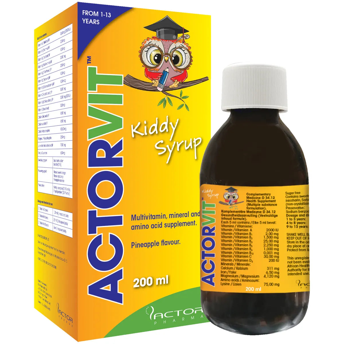 Actorvit Kiddies Syrup 200ml