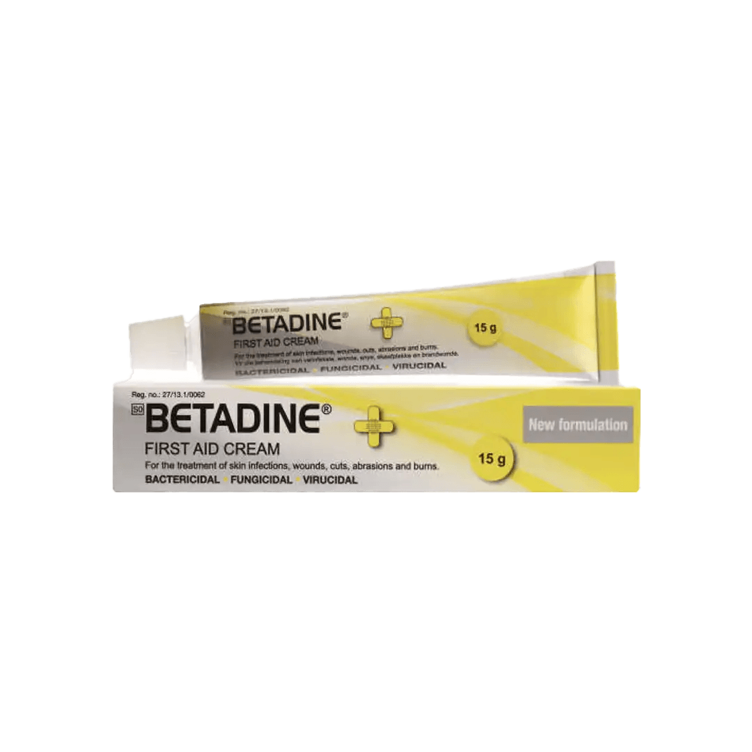 Betadine First Aid Cream, 15g - Vaids Pharmacy