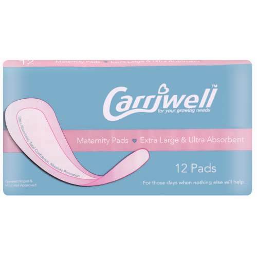 Carriwell Maternity Pads, 12's - Vaids Pharmacy